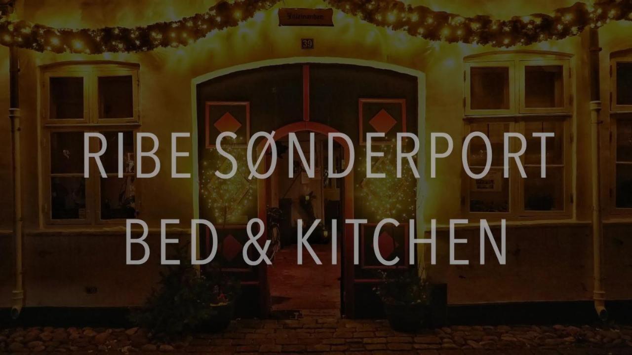 Ferienwohnung Ribe Sønderport Bed&Kitchen Exterior foto